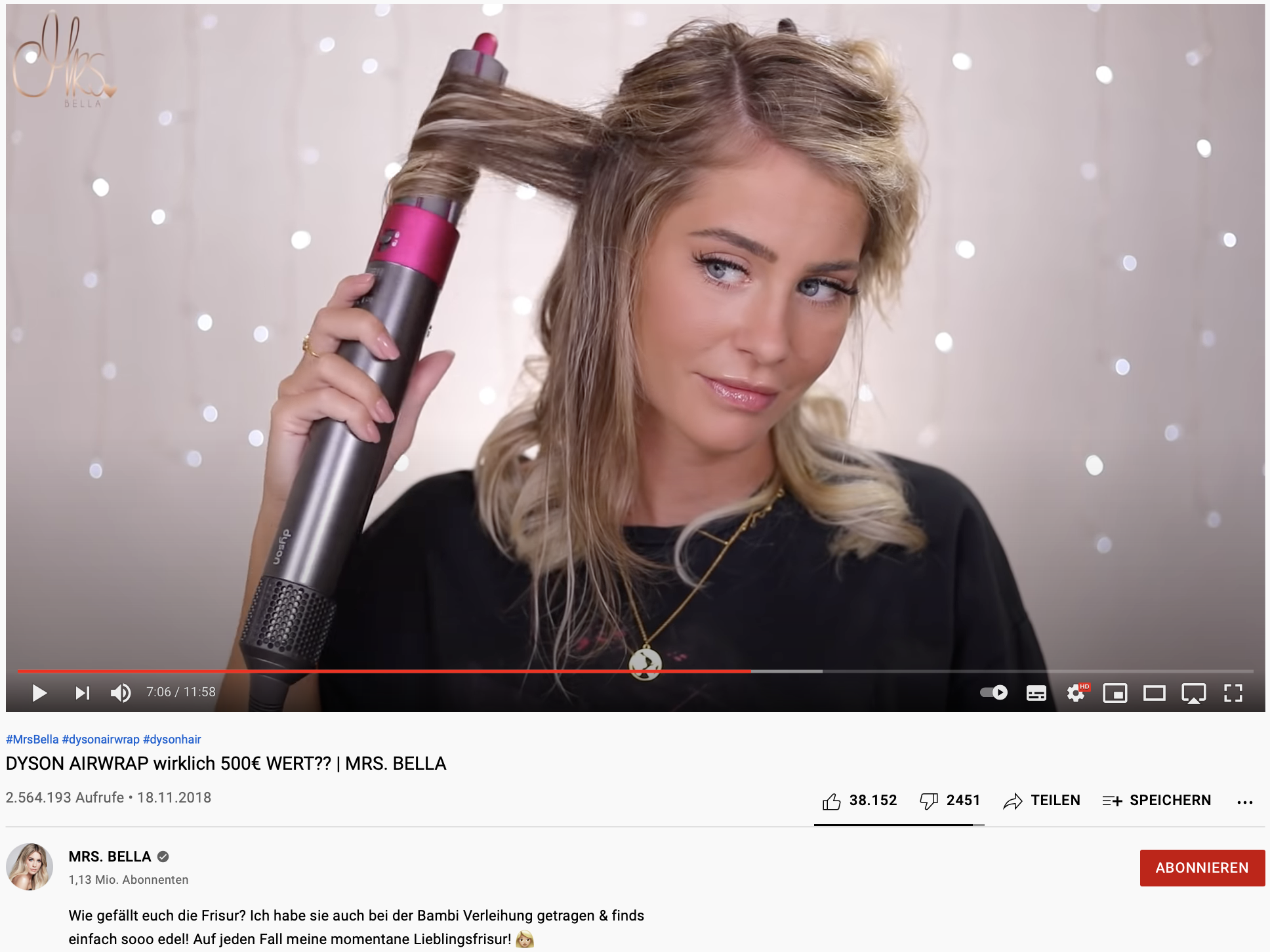 Mrs. Bella Sponsored Content Video